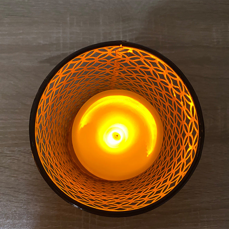 Bulk Set of 3 Metal Candle Holders Retro Votive Tealights Candlestick for Home Wedding Party Garden Indoor Balcony Living Room Dining Table Wholesale