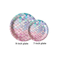 Bulk Disposable Party Supplies Set: Plates Napkins Cups Cutlery Flags Straws Tablecloths for Kids Girls Baby Shower Birthday Decor Wholesale