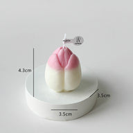 Valentine’s Day Tulip Candle Decor - Romantic Ambiance Accent for V-Day Tables & Bedrooms