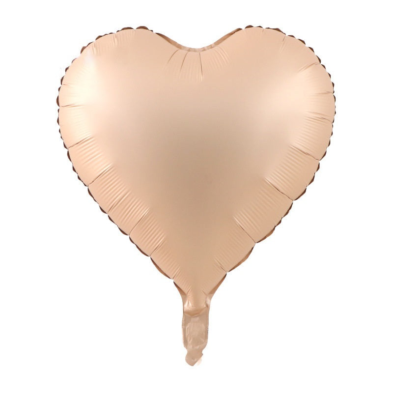 Bulk 50 Pcs 7 Inch Heart-shape Foil Balloons Mylar Balloons for Wedding Valentine's Day Decor Wholesale