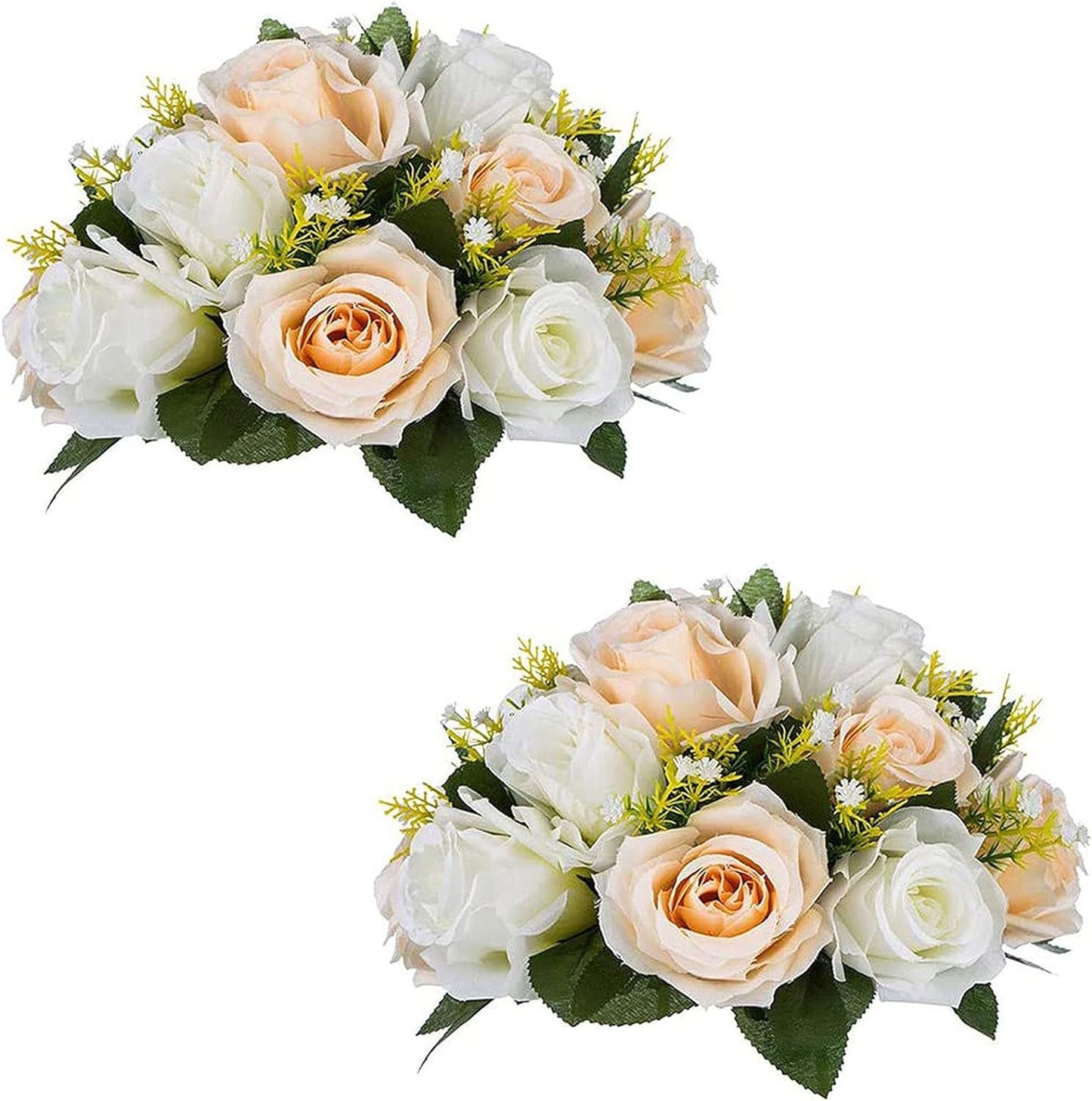 Premium 10 Pcs Kissing Balls Wedding Decor Artificial Rose Centerpieces Reception Arch Table Floral Arrangements All Season