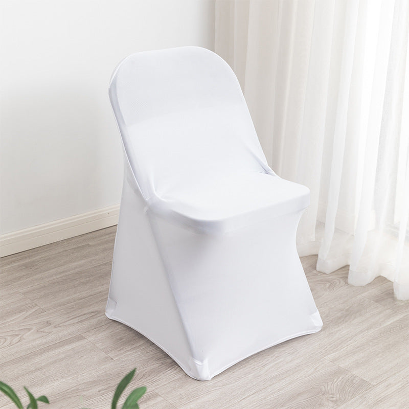 Bulk 2 PCS Stretch Spandex Chair Covers for Wedding Party Home Dining Decor Wholesale