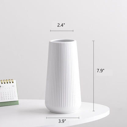 Bulk 2Pcs 12 Inch Ceramic Vase Modern Boho Vase for Home Weddings Decor Wholesale