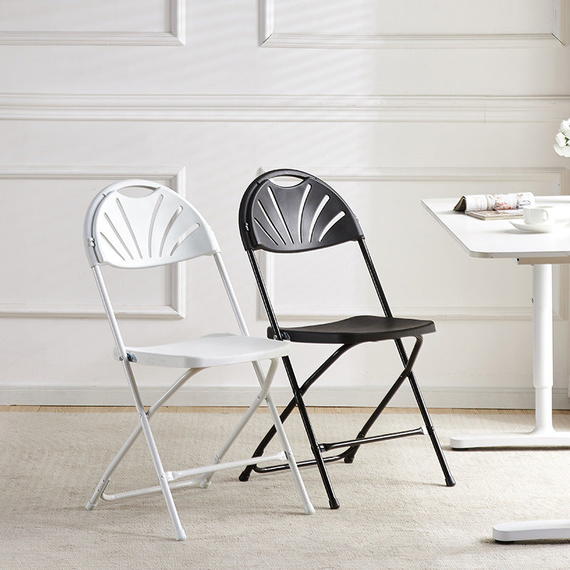 Bulk 6 Pcs Plastic Folding Chairs with Steel Frame Water-Resistant & Portable for Weddings Outdoor Events Office Parties Wholesale