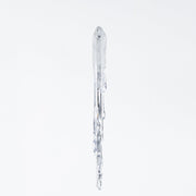 Clear Acrylic Ice Strip Christmas Ornaments Bulk Hanging Decorations for Xmas Trees