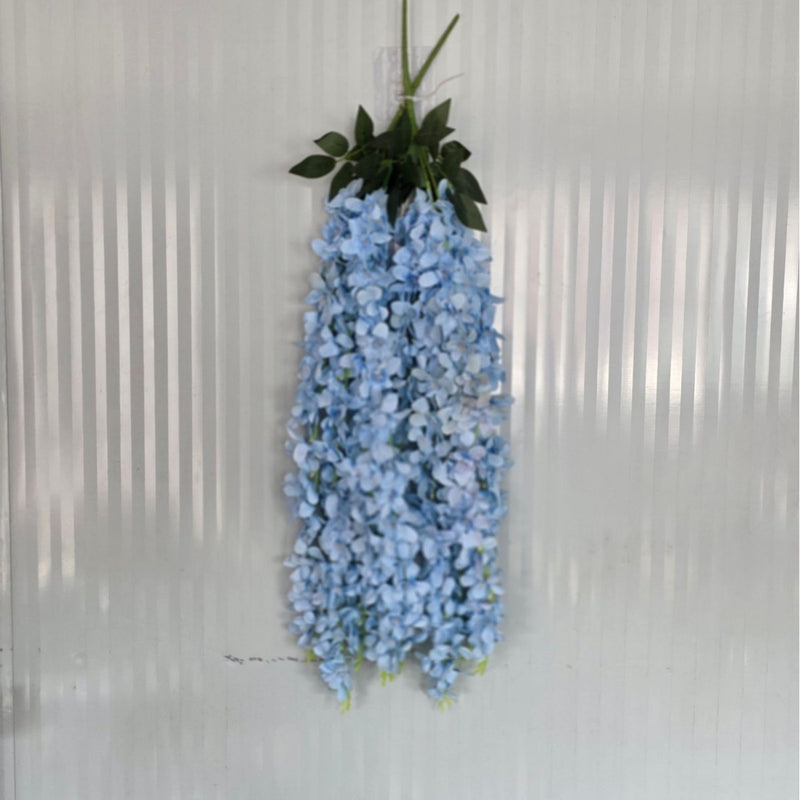 Artificial Wisteria Vine Garland, 33 Inches, Plastic, Indoor/Outdoor Decor for Weddings, Homes, and Events