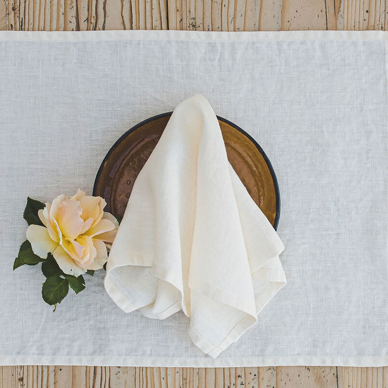 Bulk Linen Napkins 2025 100% French Flax Reusable Biodegradable Table Dining Rustic Weddings  Restaurant Banquet Wholesale
