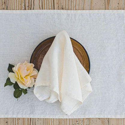 Bulk Linen Napkins 2025 100% French Flax Reusable Biodegradable Table Dining Rustic Weddings  Restaurant Banquet Wholesale