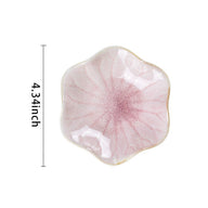 Bulk Ceramic Trinket Tray Set Durable Ring Dish & Jewelry Key Bowl with Gold Accents Boho Decorative Plate for Countertop Entryway & Vanity Women's Gift for Mother Sister Daughter 5 Colors Wholesale