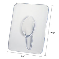 Bulk 5 Pcs 5.9X7.9 Inch Clear Rectangular Flower Vase Acrylic Frame Vase Wholesale