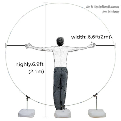 Bulk Balloon Arch Kit 2025 New Heavy-Duty Metal Frame with Secure Base for Wedding Reception & Baby Shower Decor Wholesale