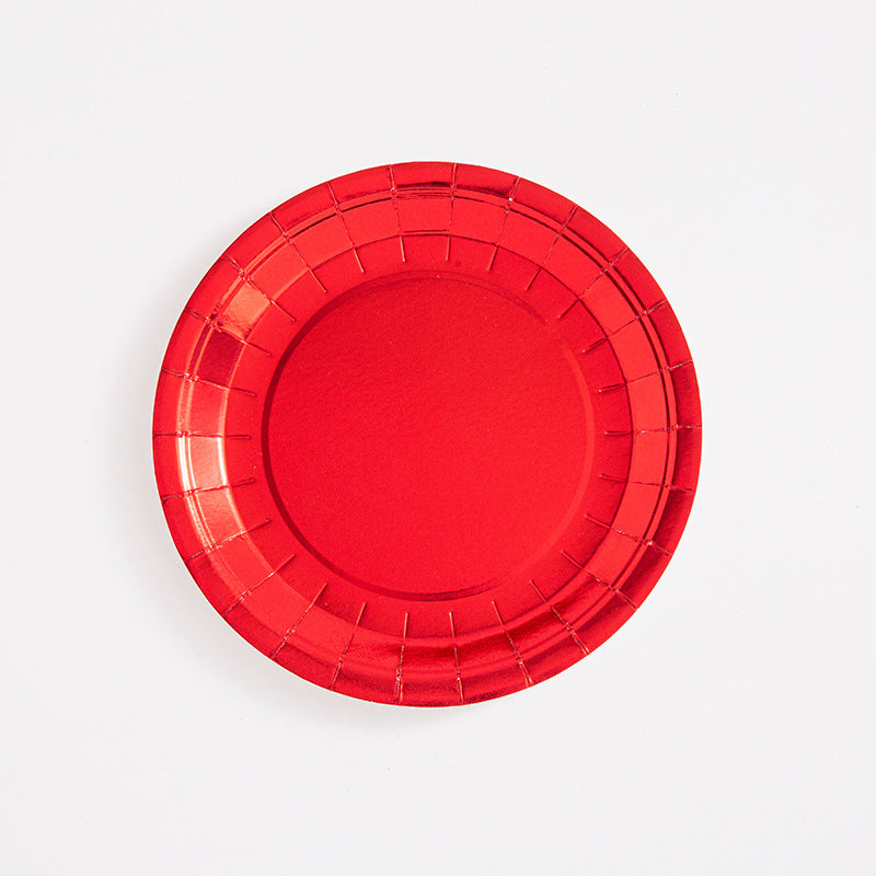 Bulk 2000Pcs Disposable Party Dinnerware with Paper Plates Cups Napkins for Birthday Wedding Party Wholesale