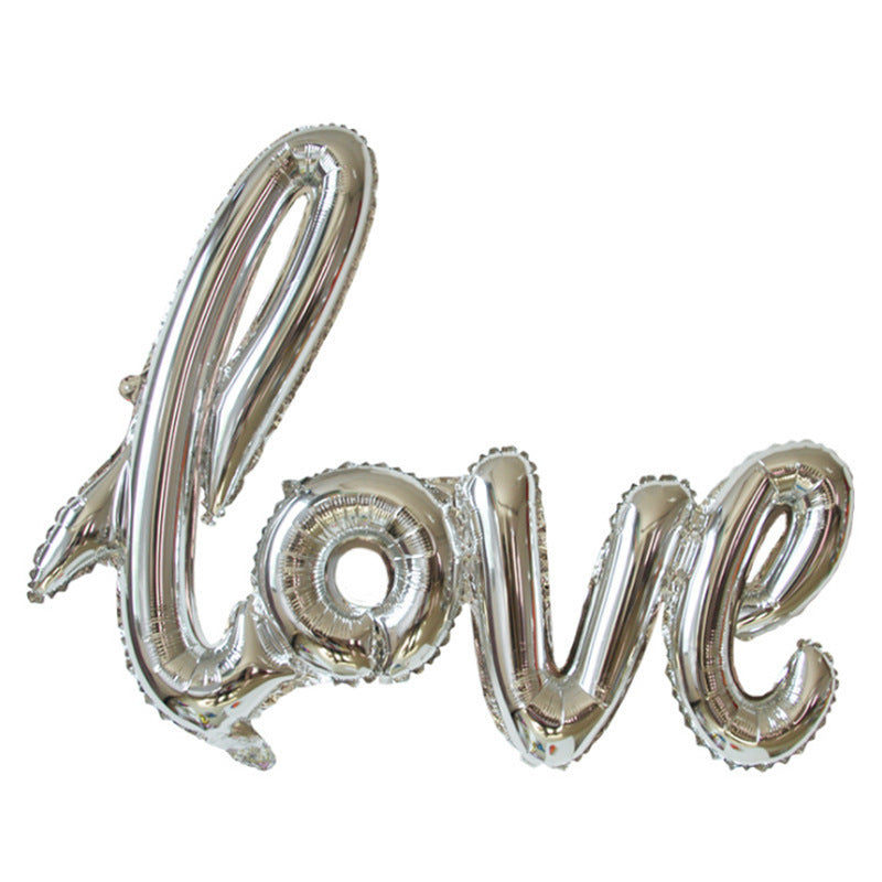 Bulk 18 Inch Love Letter Foil Balloon for Weddings Valentine's Day Engagement Party Wholesale