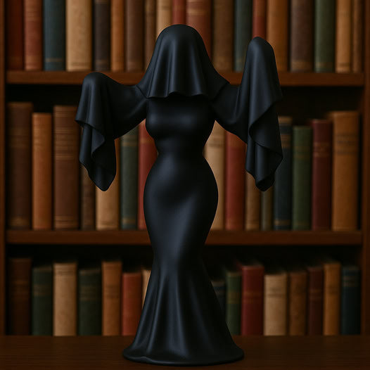 Halloween Ghost Lady Figurine - Creative Desktop Decoration