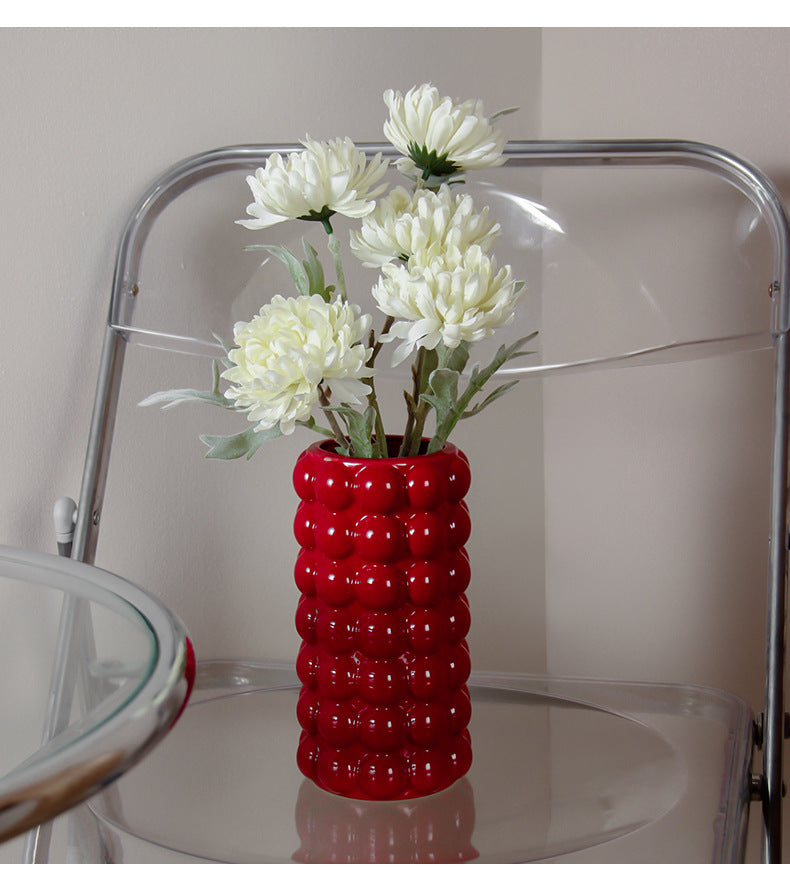 Bulk Set of 2 Modern Boho Ceramic Vase Decor for Living Room Bedroom Bookshelf Mantel Fireplace Coffee Table Wholesale