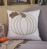 Bulk Halloween Pumpkin Embroidered Cushion Cover Sofa Decor Halloween Party Supplies Wholesale