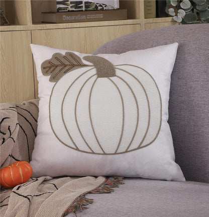 Bulk Halloween Pumpkin Embroidered Cushion Cover Sofa Decor Halloween Party Supplies Wholesale