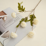 Premium 10Pcs Artificial Mums Plants UV Resistant Durable Outdoor Home Decor Wedding Centerpieces Porch Pots Floral Arrangements