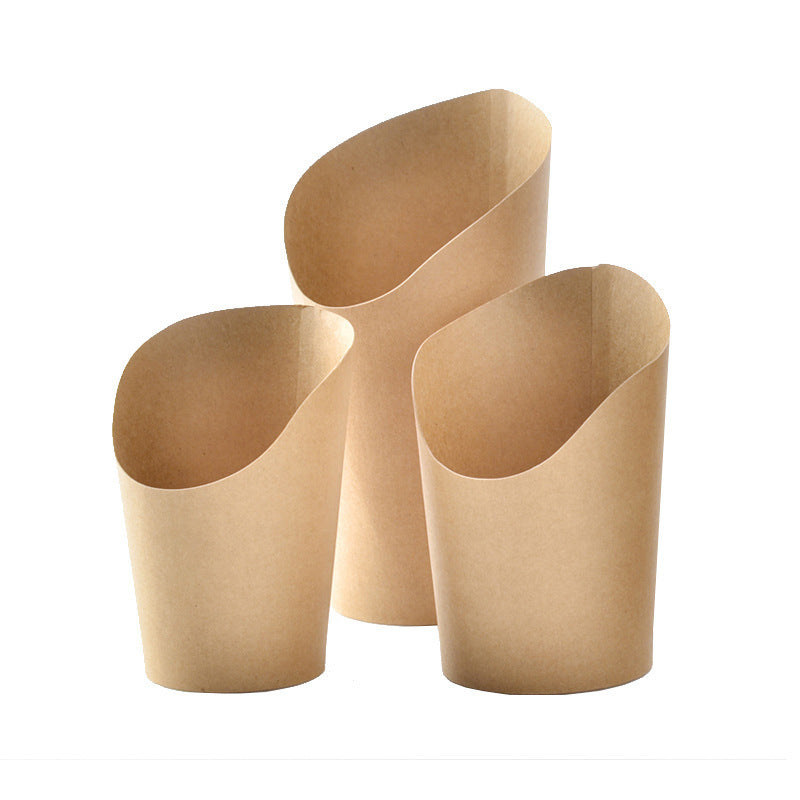 Bulk 200 Pack Disposable Snack Cups for French Fry Cone Sweets for Party Events Weddings Wholesale