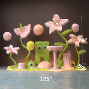 Luxury Artificial Giant Flower Arrangement Bulk for Landscape Mall Office Decoration