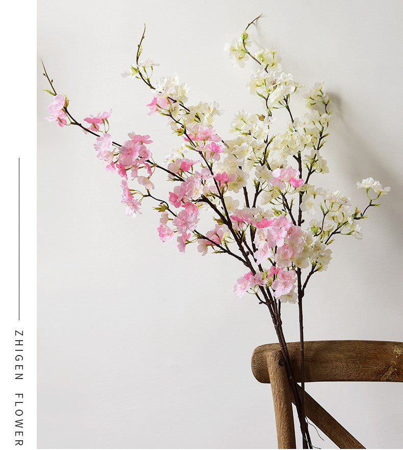 19 Inch Cherry Blossom Branches 10 Pcs Artificial Silk Flowers Bulk Spring Decor