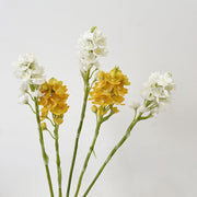Artificial Dendrobium Galaxy Orchid Spray Stems 21 Inch 10 Pcs Silk Flowers Bulk Wholesale