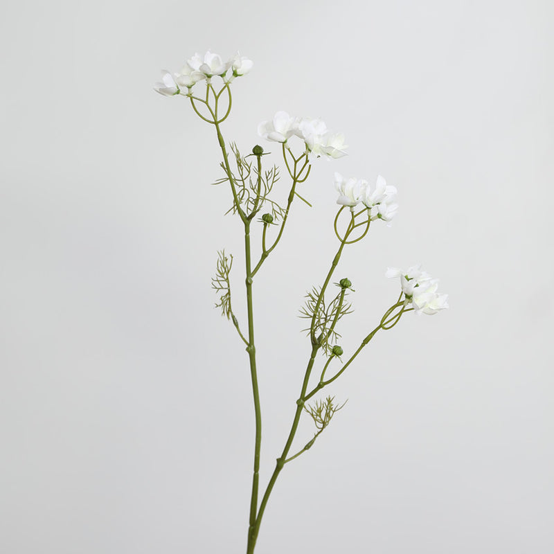 Artificial Delphinium Bush, 22" Tall, Modern Home Decor, Wedding & Event Styling