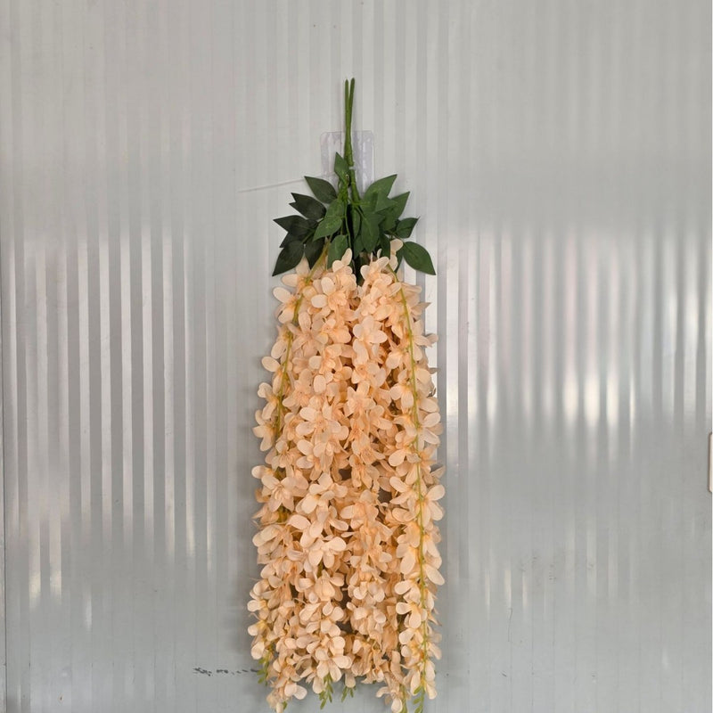 Artificial Wisteria Vine Garland, 33 Inches, Plastic, Indoor/Outdoor Decor for Weddings, Homes, and Events