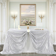 Bulk Sparkle Sequin Rectangle Tablecloth for Wedding Birthday Party Holiday Banquet Table Decoration Wholesale