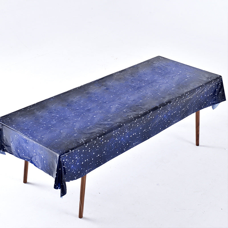 Bulk 2 Pack Disposable Waterproof Tablecloth for Party Birthday Decorations Wholesale