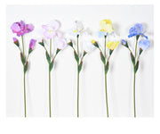30 Inch Artificial Silk Iris Stem Flower 1 Pc for Christian Flower Arrangements