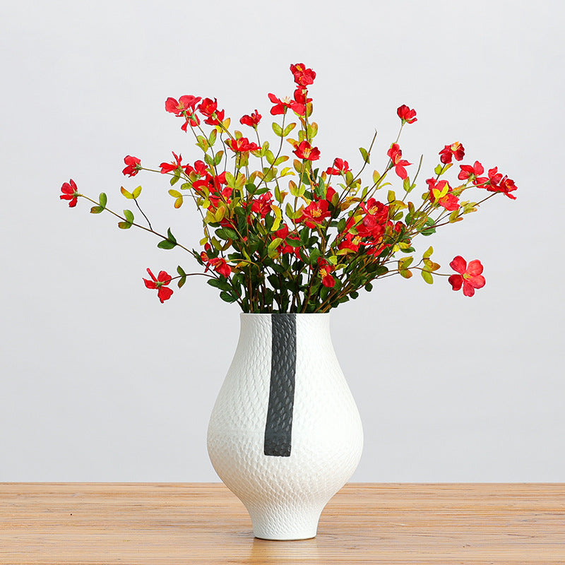 18-Bloom Wildflower Bouquet in Silk-Like Fabric, 20" Long, Perfect for Weddings, Home Decor, and Events