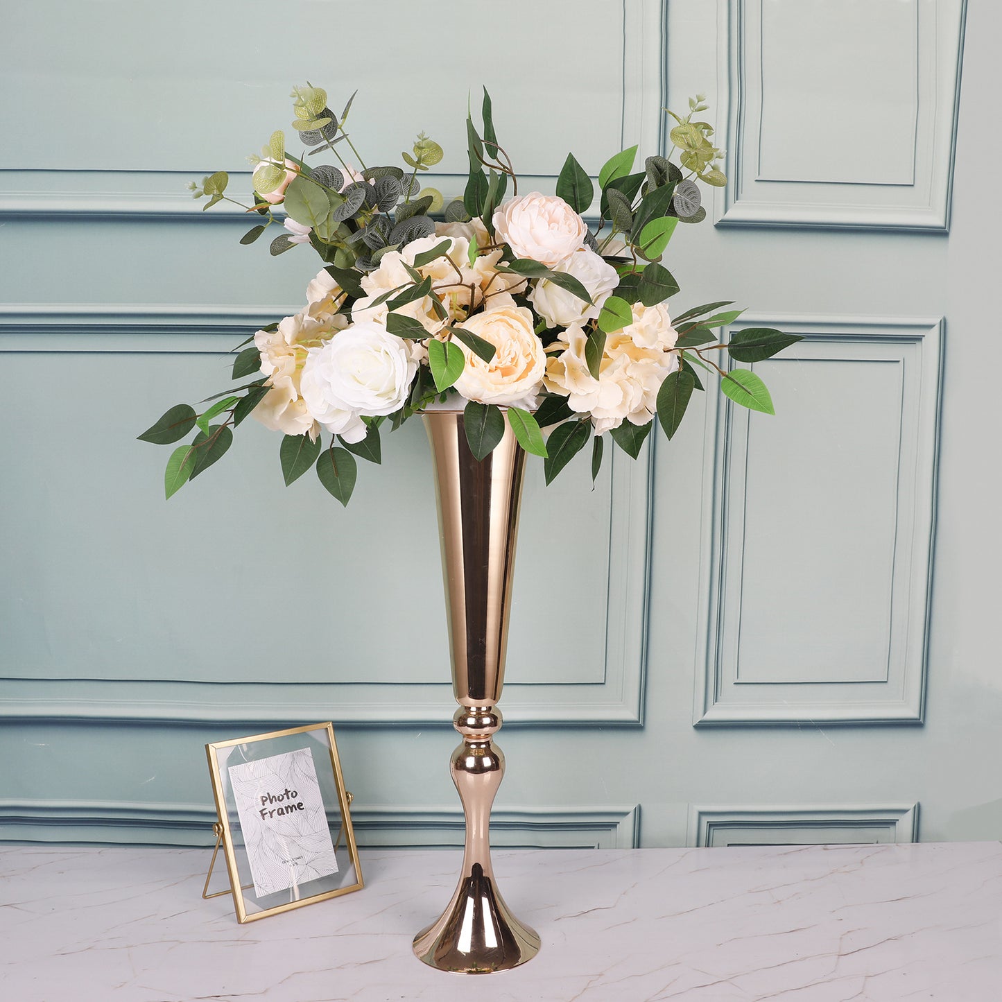 Bulk Metal Wedding Centerpieces Vase Flower Arrangement Stand for Anniversary Ceremony Birthday Party Event Decor Wholesale