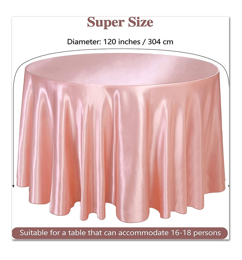 Bulk Round Tablecloth Stain Table Cover for Weddings Parties Banquets Events Decor Wholesale
