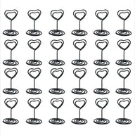 Bulk 24Pcs Gold Table Number Holders Metal Wedding Centerpiece with Secure Clip for Reception Birthday Party Decor Wholesale