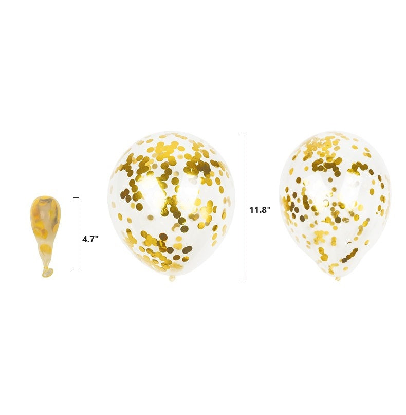 Bulk 100 Pcs 15.7 Inch Glitter Clear Latex Balloons with Sequins Inside for Wedding Birthday Party Baby Shower Decoration Wholesale