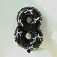 32 Inch Number Foil Balloon - 0-9 Digits Optional | Kids Birthday Party Decor for Boys & Girls