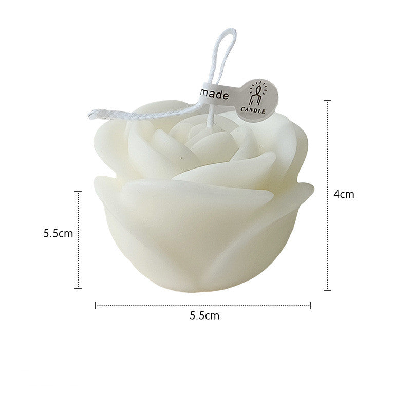 Rose Scented Candle - Valentine's/Wedding Favor Holiday Gift Floral Decor