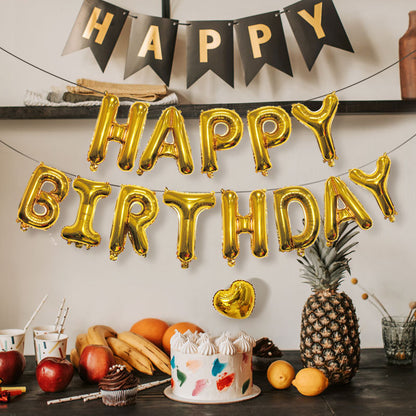 Bulk 16 Inch Happy Birthday Balloon Banner for Birthday Party Decorations Wholesale