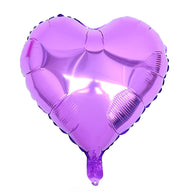 Bulk 50 Pcs 7 Inch Heart-shape Foil Balloons Mylar Balloons for Wedding Valentine's Day Decor Wholesale