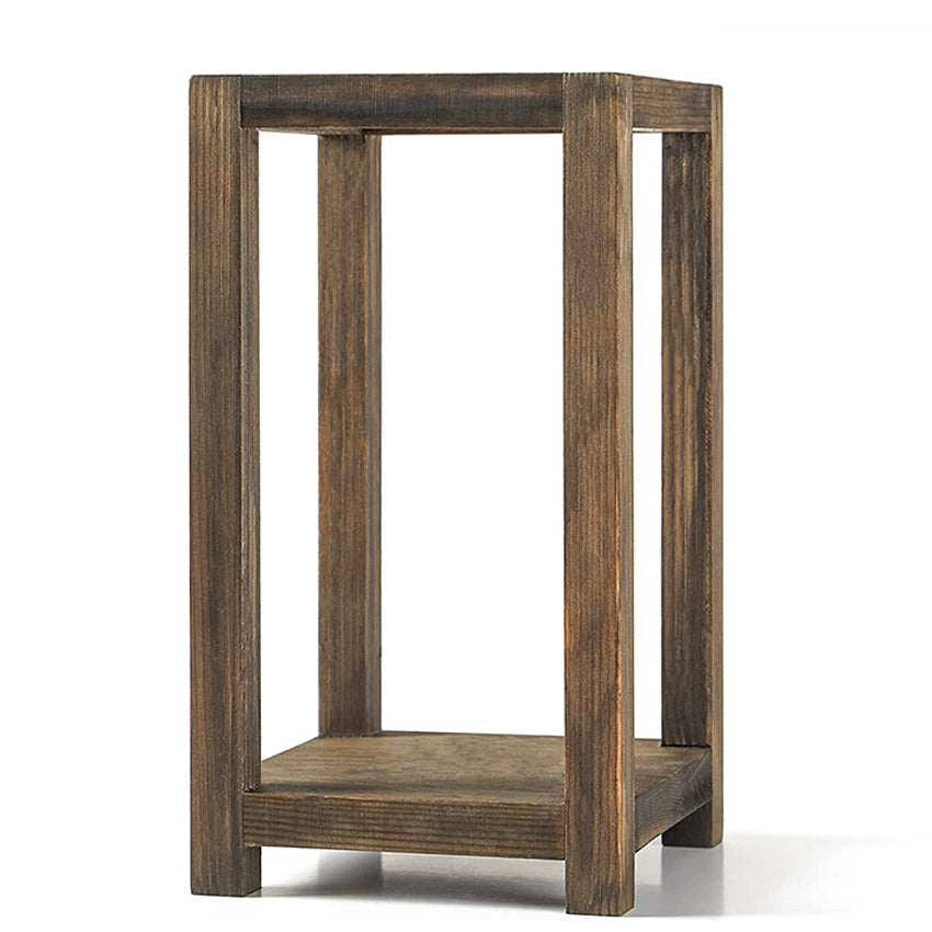 Bulk Artisanal Wood Candle Lanterns Rustic Wedding Centerpieces with Hand Distressed Finishing Multi-Height Adjustable Farmhouse Décor for Fireplace Mantels Barn Weddings Christmas Tablescapes Wholesale