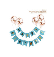 Bulk Happy Birthday Banner with Confetti Balloons for Birthday Party Decoration Supplies Wholesale