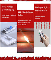 118 Ft LED Christmas String Lights Bulk Set for Home Garden Bedroom Xmas Tree Decor