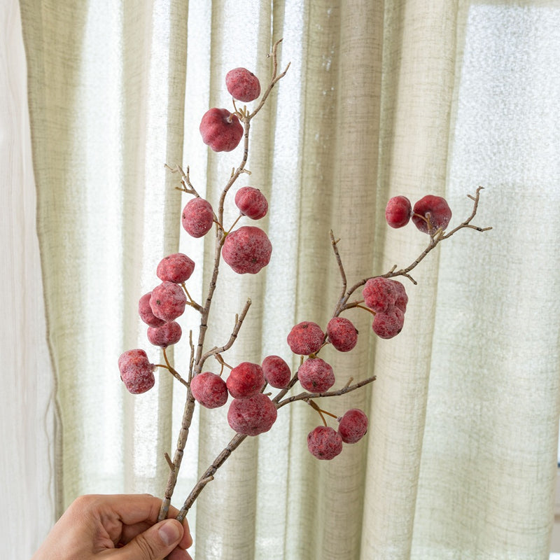 Artificial Pumpkin Stem, Single Branch with 12 Mini Pumpkins, 22" Fall Decor for Home & Events
