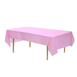 Bulk 2 Pcs Disposable Party Waterproof Tablecloth with Dot for Holiday Party Table Home Decor Wholesale