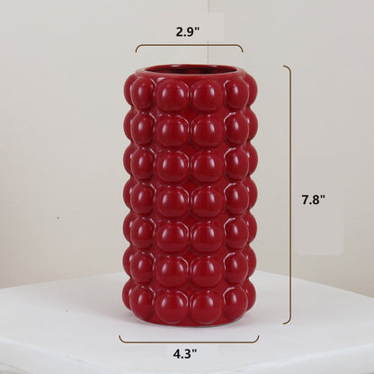 Bulk Set of 2 Modern Boho Ceramic Vase Decor for Living Room Bedroom Bookshelf Mantel Fireplace Coffee Table Wholesale