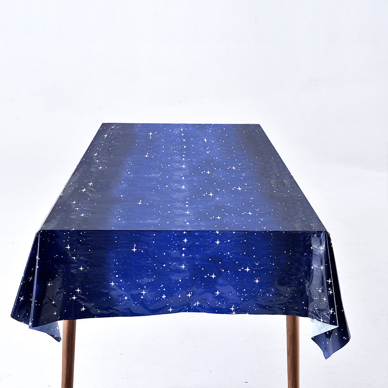 Bulk 2 Pack Disposable Waterproof Tablecloth for Party Birthday Decorations Wholesale