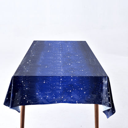 Bulk 2 Pack Disposable Waterproof Tablecloth for Party Birthday Decorations Wholesale