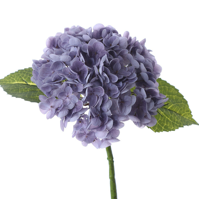 19 Inch Real Touch Hydrangea Stems, 20 Pcs Bulk Artificial Flowers for Floral Arrangements