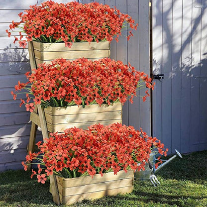 Wedding Backdrop Floral Decor Violet Artificial Peonies UV Proof Weatherproof for Outdoor Farmhouse Events